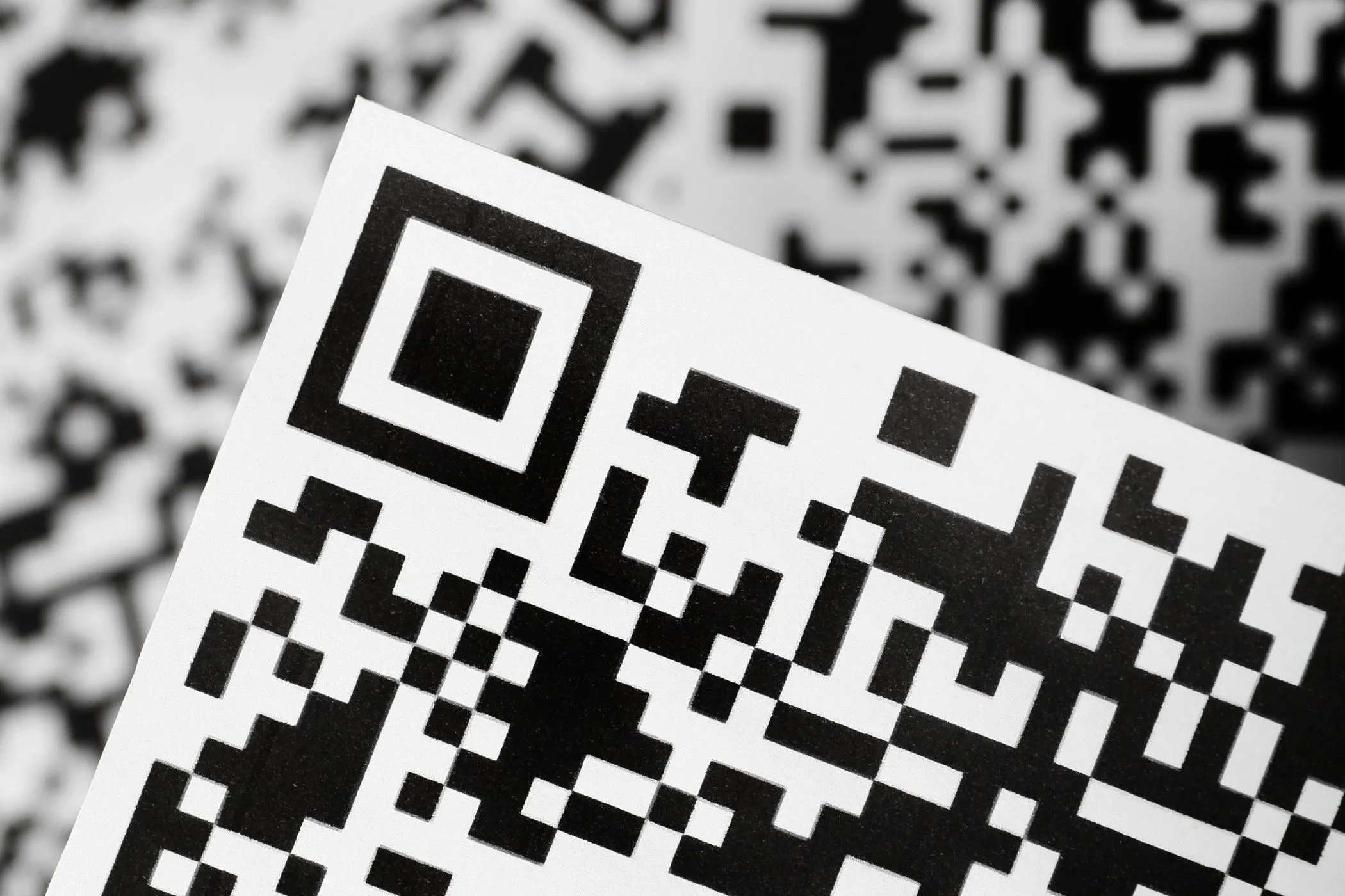 A QR code