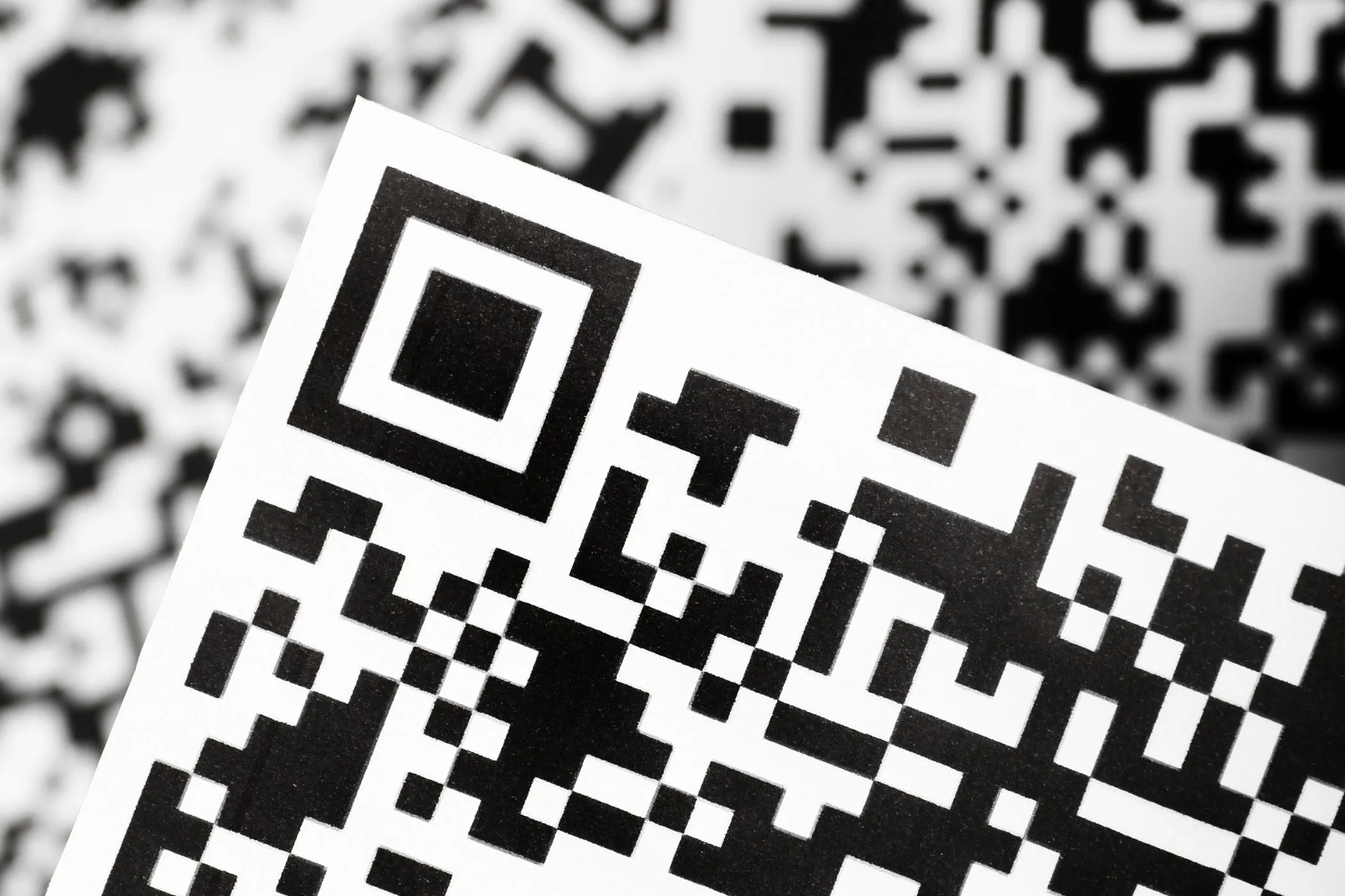 A QR code